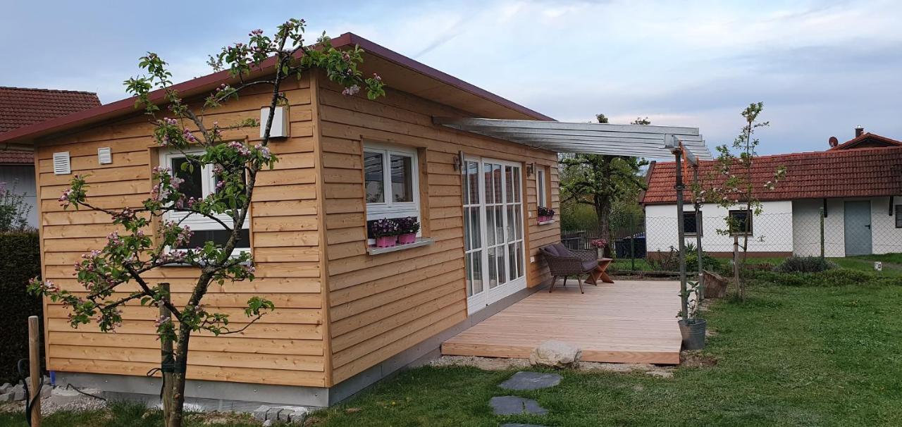 Haus mit stilvoller Ferienwohnung und Tiny House nahe Ammersee für 2-6 Personen Geltendorf Exterior foto